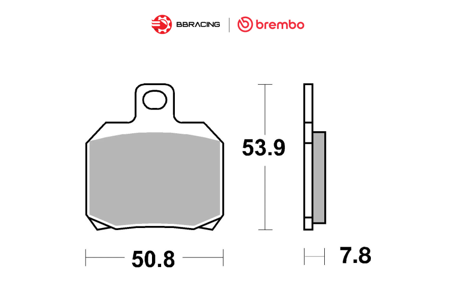 Bố Thắng Brembo Heo P2.34 - 07004