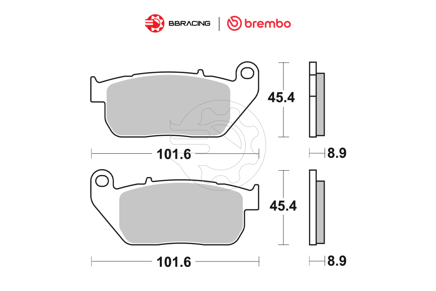 Bố Thắng Brembo 07HD13SA