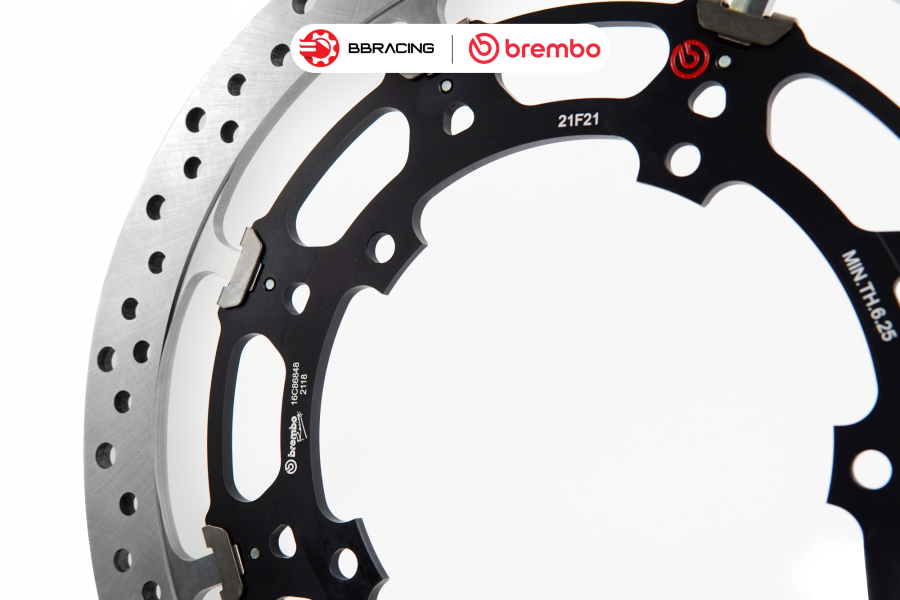Đĩa Thắng Brembo Pistabassa Yamaha R1 2015-23 Trước 320mm