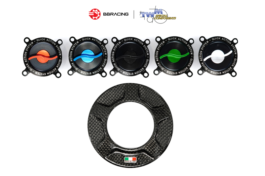 Nắp Xăng TWM Ducati Panigale V4 Carbon Đỏ