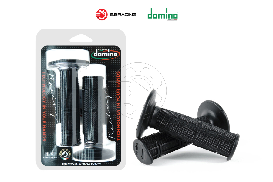 Bao Tay Domino Cross Enduro Đen