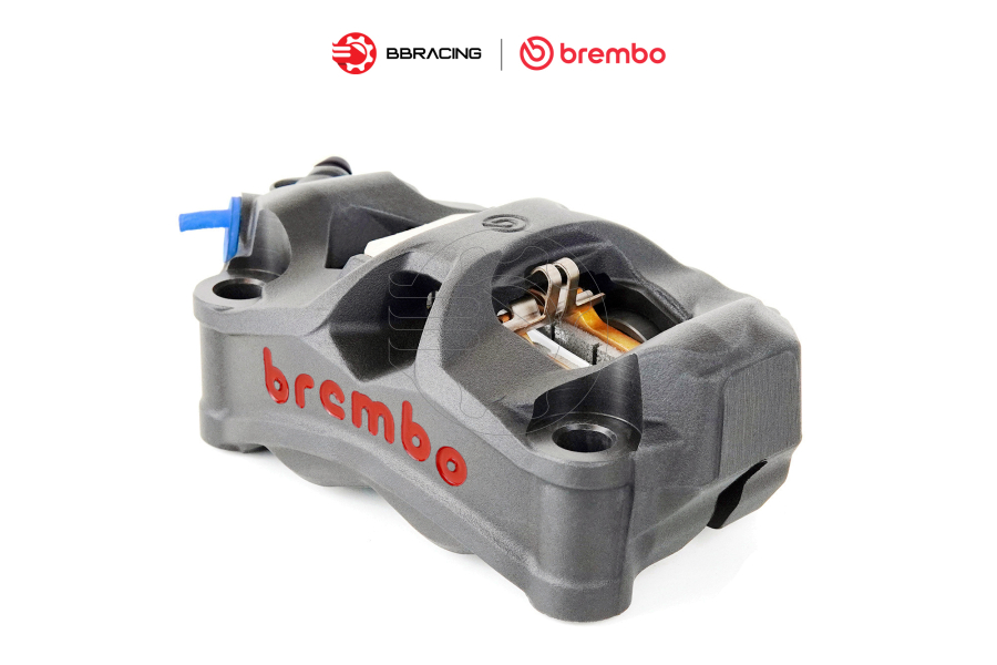 Heo Thắng Brembo Stylema 100mm Xám Trái