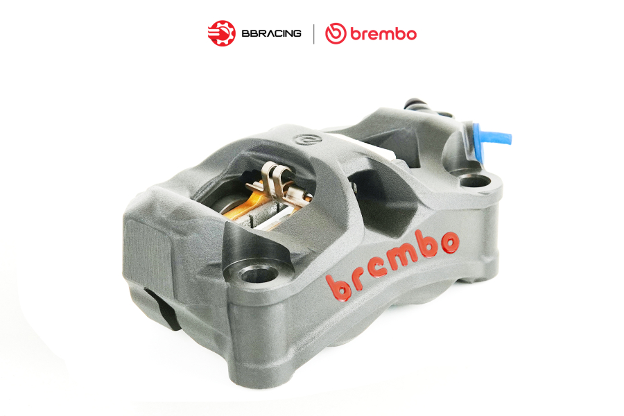 Heo Thắng Brembo Stylema 100mm Xám Phải