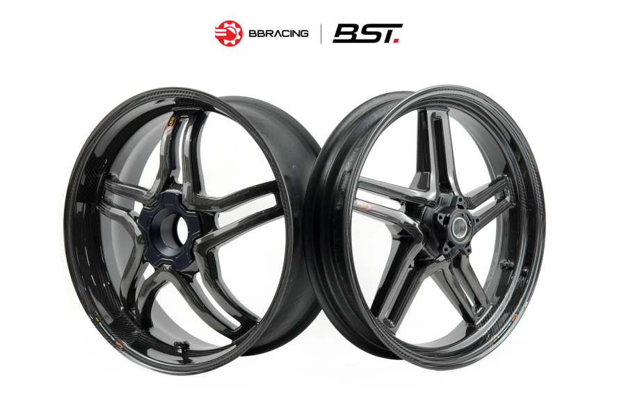 Mâm BST Rapid Tek Ducati Hypermotard 950 2019-23 - Đen Bóng