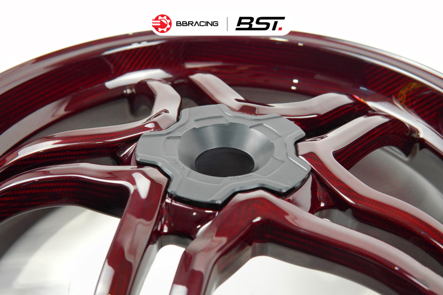 Mâm BST Rapid Tek Ducati Hypermotard 950 2019-23 - Đỏ
