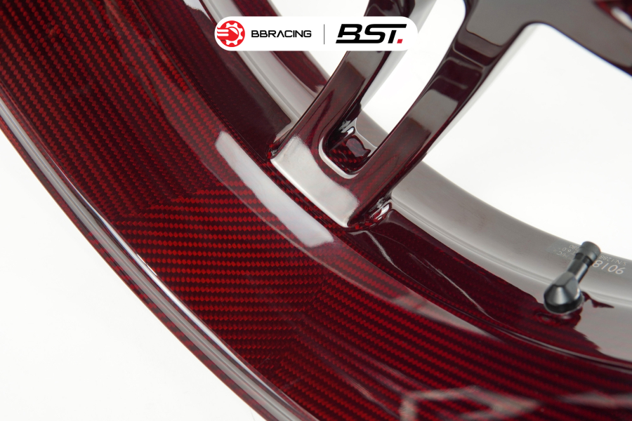Mâm BST Rapid Tek Ducati Hypermotard 950 2019-23 - Đỏ