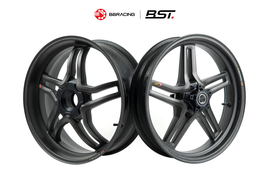 Mâm BST Rapid Tek Ducati Streetfighter V4 2020-23 - Đen Nhám
