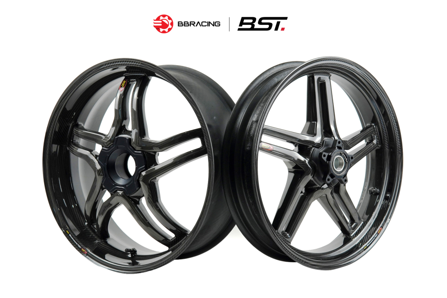Mâm BST Rapid Tek Ducati Streetfighter V4 2020-23 - Đen Bóng