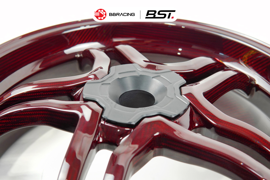 Mâm BST Rapid Tek Ducati Streetfighter V4 2020-23 - Đỏ