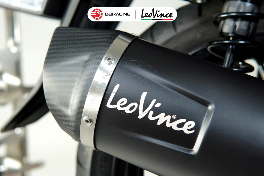 LeoVince Honda SH 350i - Slip On LV One Nero
