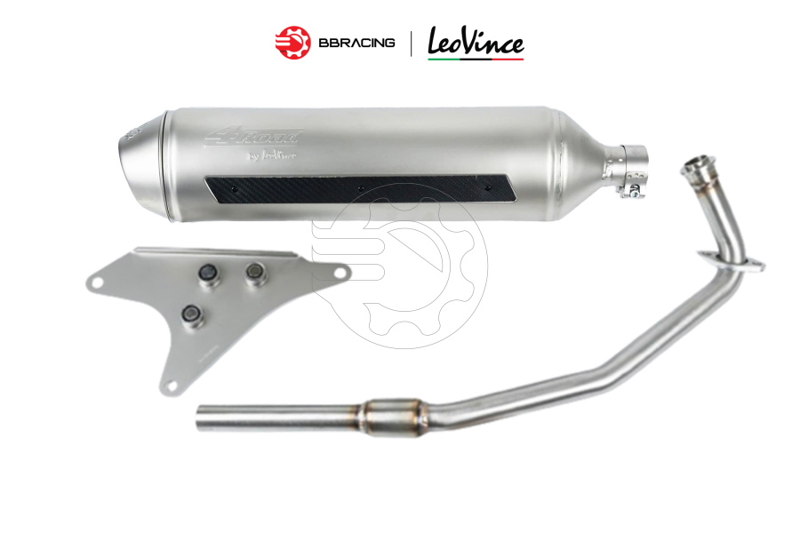LeoVince Honda SH 150i 2017-20 - Full Kit 4Road Cổ Titan