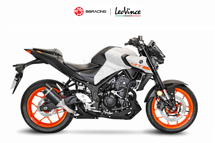 LeoVince Yamaha MT-03 - Slip On LV Pro Carbon