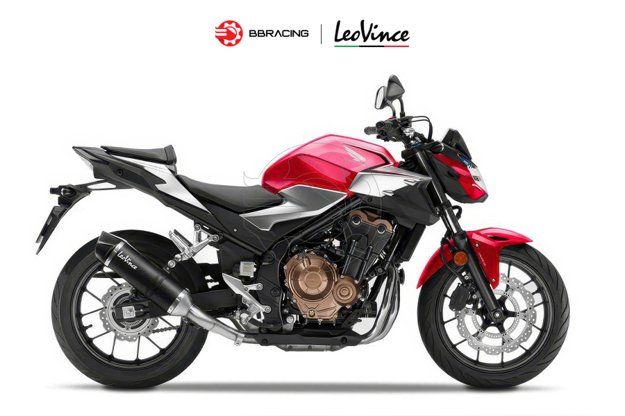 LeoVince Honda CB 500 F - Slip On One Evo