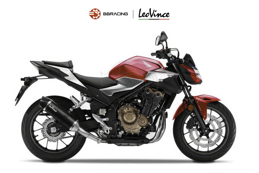 LeoVince Honda CB 500 F - Slip On One Evo