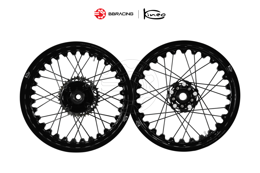 Mâm Kineo Triumph Bonneville T120 - 2.50 x 18 & 4.25 x 17 - Đen