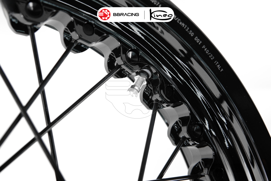 Mâm Kineo Triumph Bonneville T120 - 2.50 x 18 & 4.25 x 17 - Đen