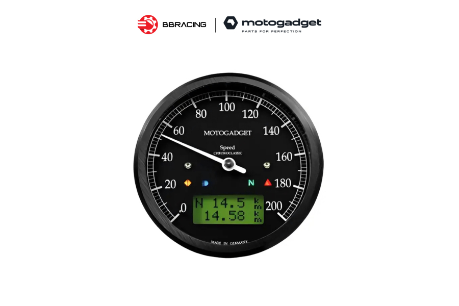 Đồng Hồ Motogadget Chronoclassic Green LCD 