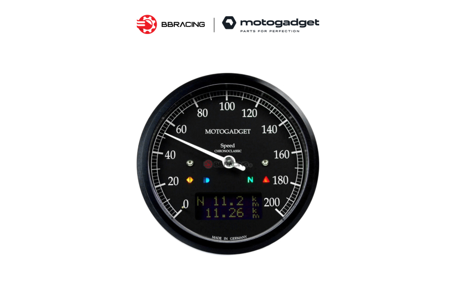 Đồng Hồ Motogadget Chronoclassic Dark Edition