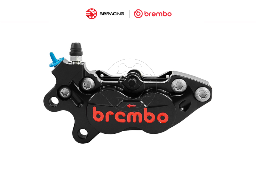 Heo Thắng Brembo Billet P4 30/34 Đen Trái 