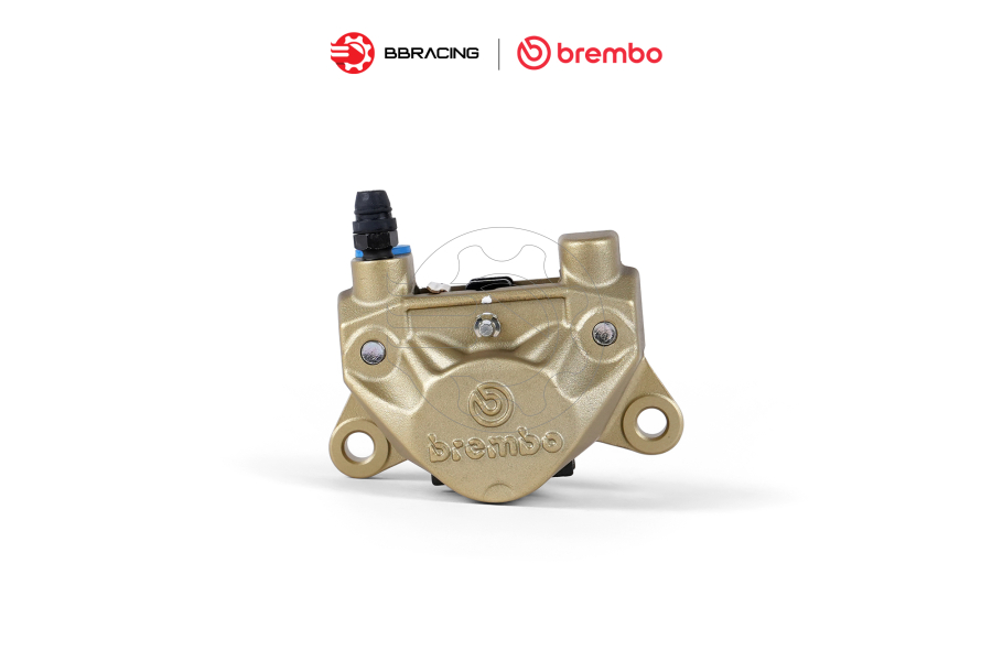 Heo Thắng Brembo P2.32 Vàng Logo Bạc 