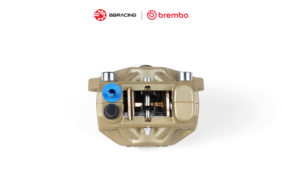 Heo Thắng Brembo P2.32 Vàng Logo Bạc 