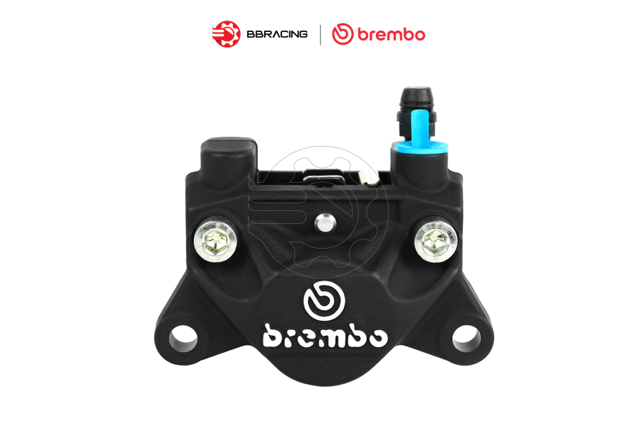 Heo Thắng Brembo P2.32 Đen Logo Bạc 