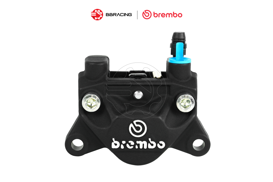 Heo Thắng Brembo P2.32 Đen Logo Bạc 