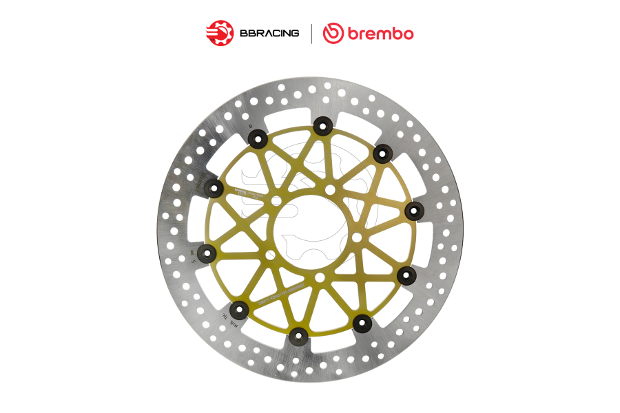 Đĩa Thắng Brembo SuperSport Kawasaki ZX10R 2016-24 Trước 330mm