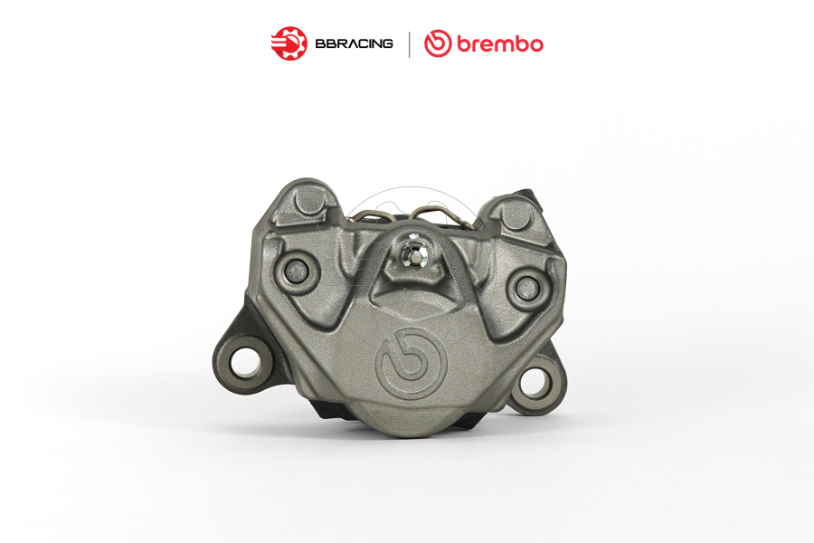 Heo Thắng Brembo P2.34 Xám Logo Bạc