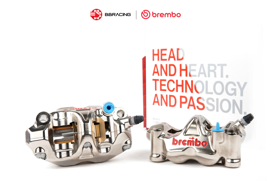 Heo Thắng Brembo GP4-RX 108mm Nickel