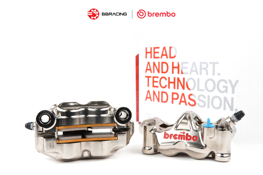 Heo Thắng Brembo GP4-RX 108mm Nickel