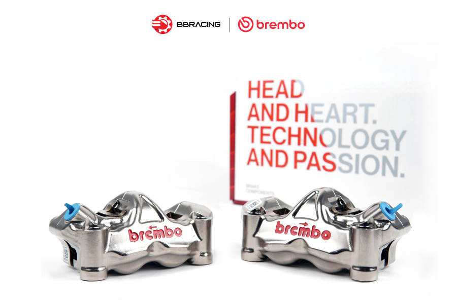 Heo Thắng Brembo GP4-RX 100mm Nickel Trái