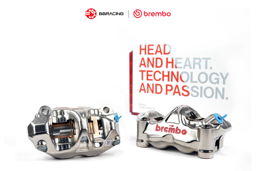 Heo Thắng Brembo GP4-RX 100mm Nickel Trái