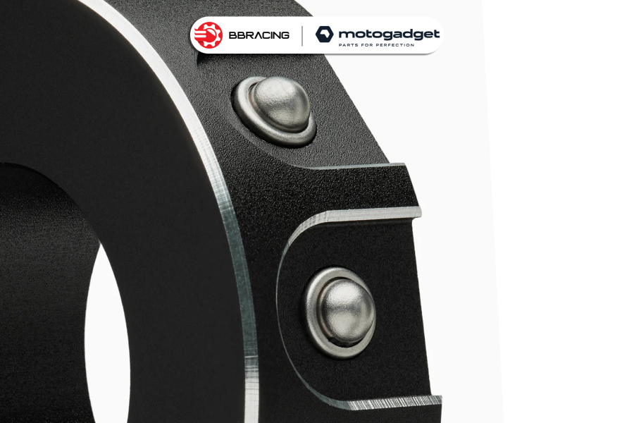 Công Tắc Motogadget Mini 3 Nút - Đen 1 inch
