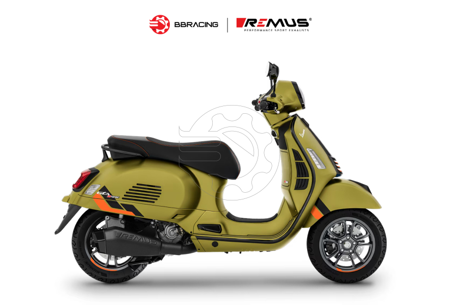Remus Vespa GTS310 E5 - Full Kit 2.0 Black Coating