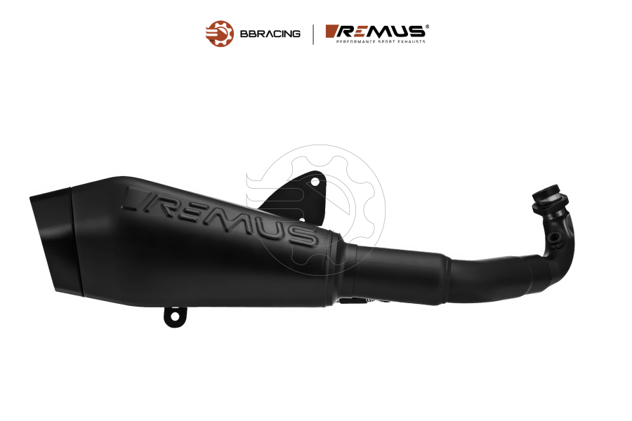 Remus Vespa GTS310 E5 - Full Kit 2.0 Black Coating