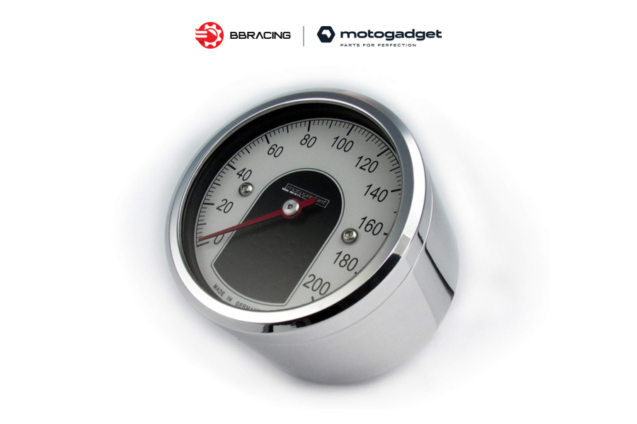 Đồng Hồ Motogadget Motoscope Tiny Viền Chrome