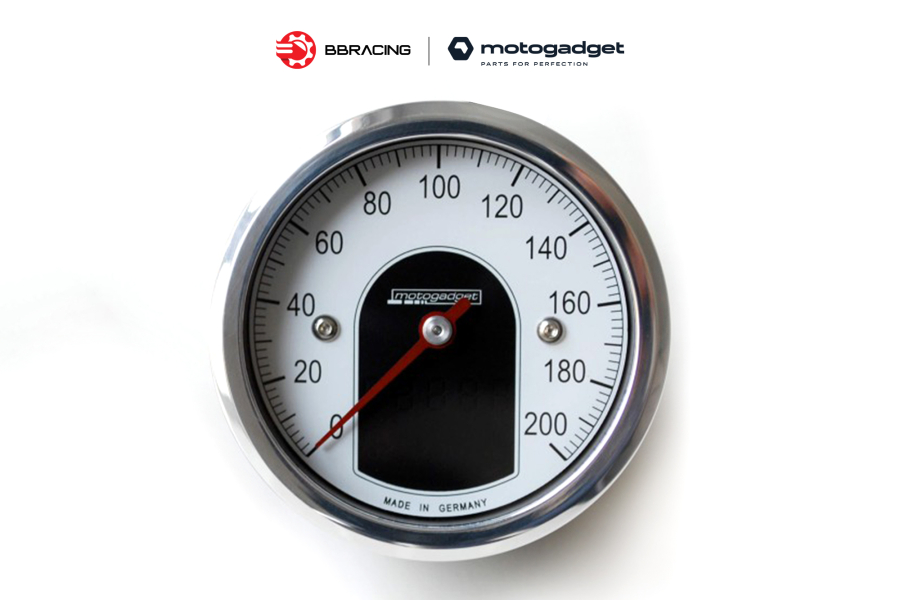 Đồng Hồ Motogadget Motoscope Tiny Viền Chrome