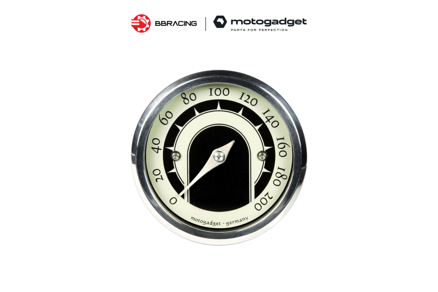 Đồng Hồ Motogadget Speedster Viền Chrome