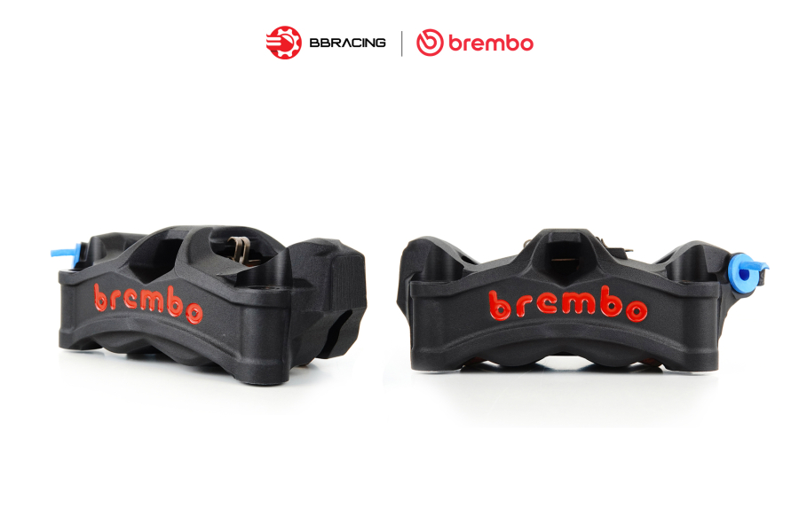 Heo Thắng Brembo Stylema 100mm Đen Phải