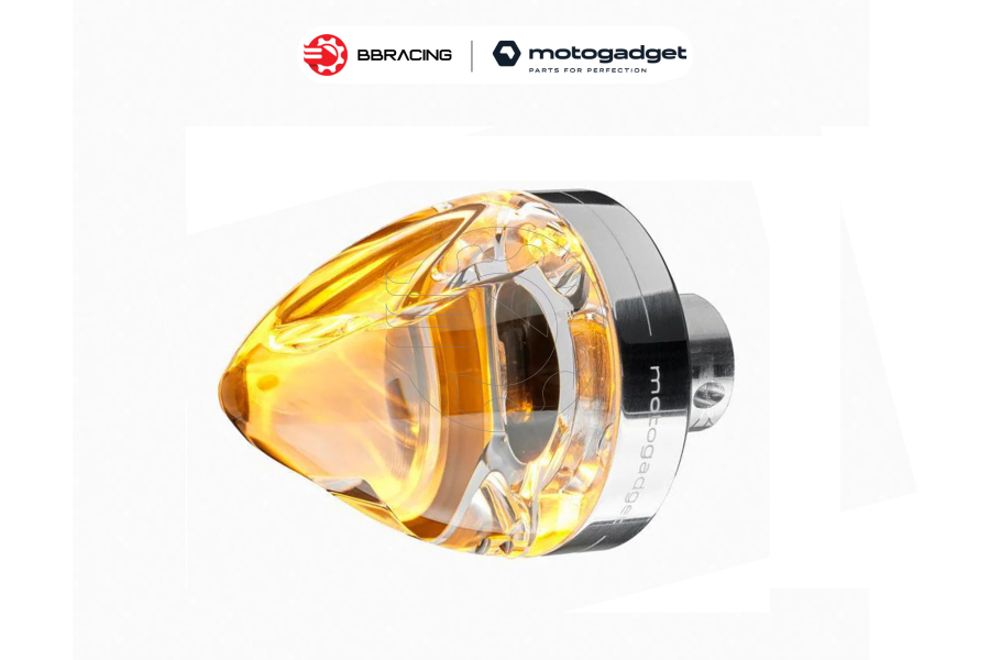 Xi Nhan Motogadget Gù Nhọn Chrome - Trái
