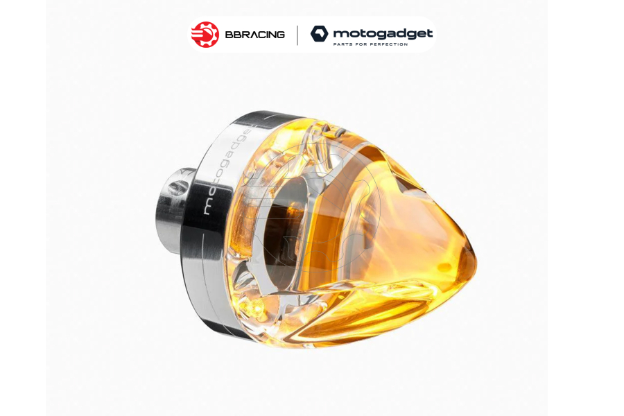 Xi Nhan Motogadget Gù Nhọn Chrome - Phải