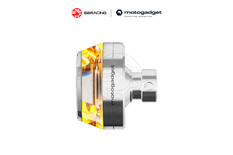 Xi Nhan Motogadget Gù Tròn Chrome - Trái