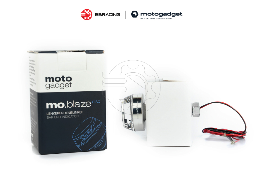 Xi Nhan Motogadget Gù Tròn Chrome - Trái