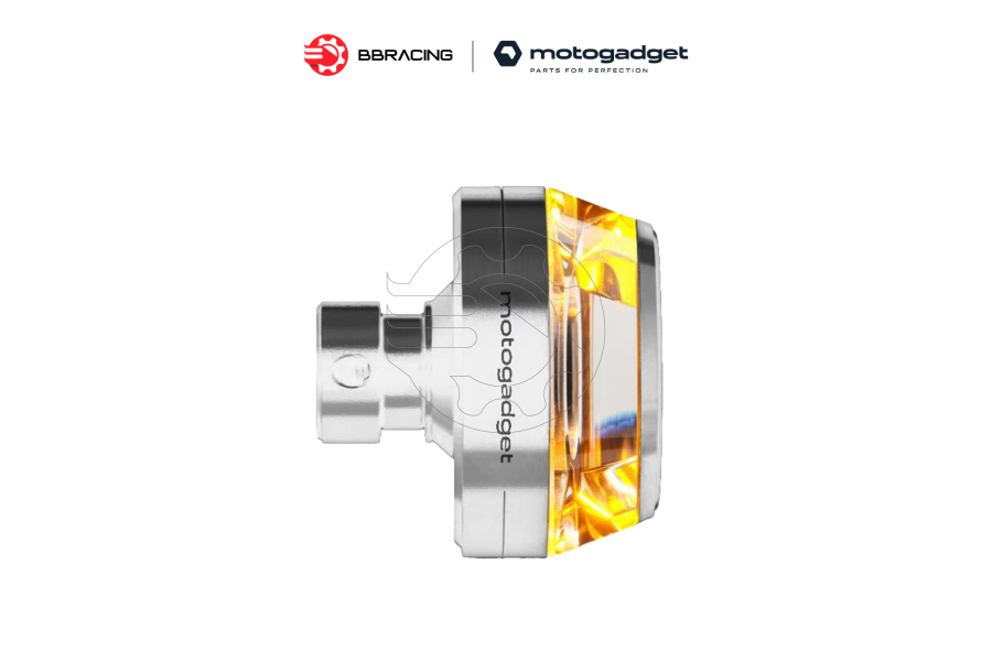 Xi Nhan Motogadget Gù Tròn Chrome - Phải