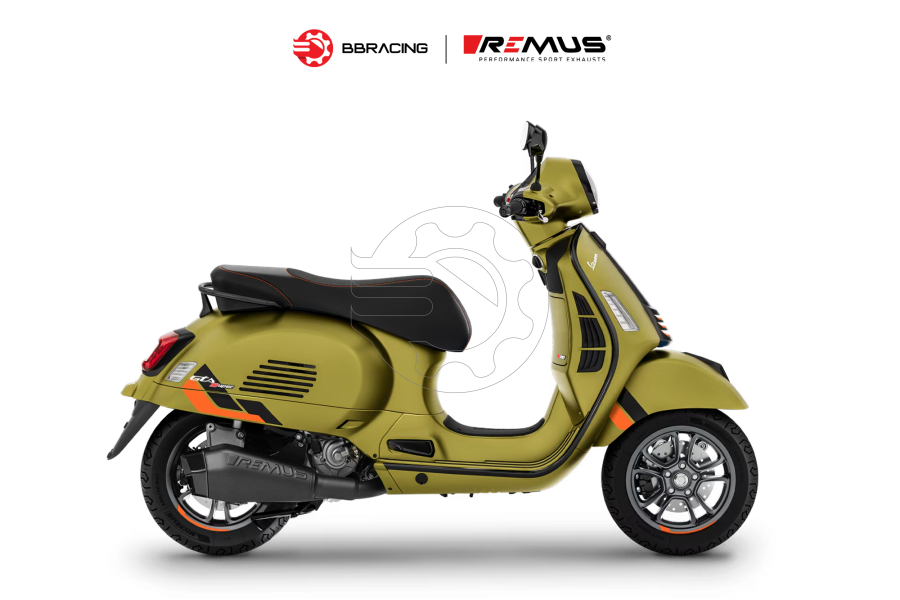 Remus Vespa GTS310 - Full Kit 2.0 Black Coating