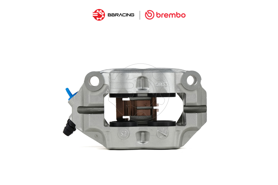 Heo Thắng Brembo Stylema 100mm Bạc Trái