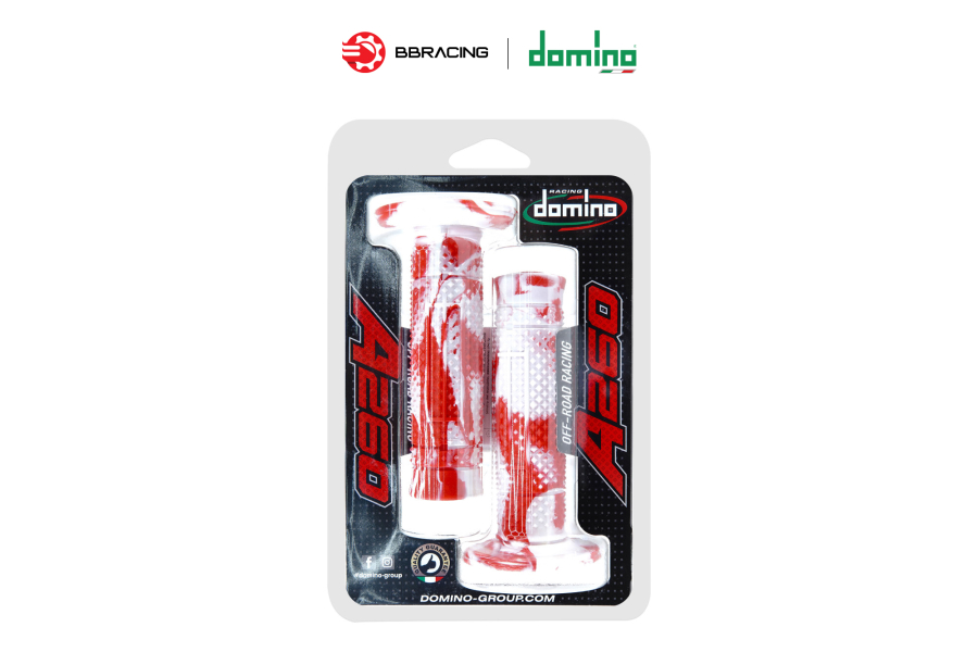 Bao Tay Domino A260 - Đỏ Trắng