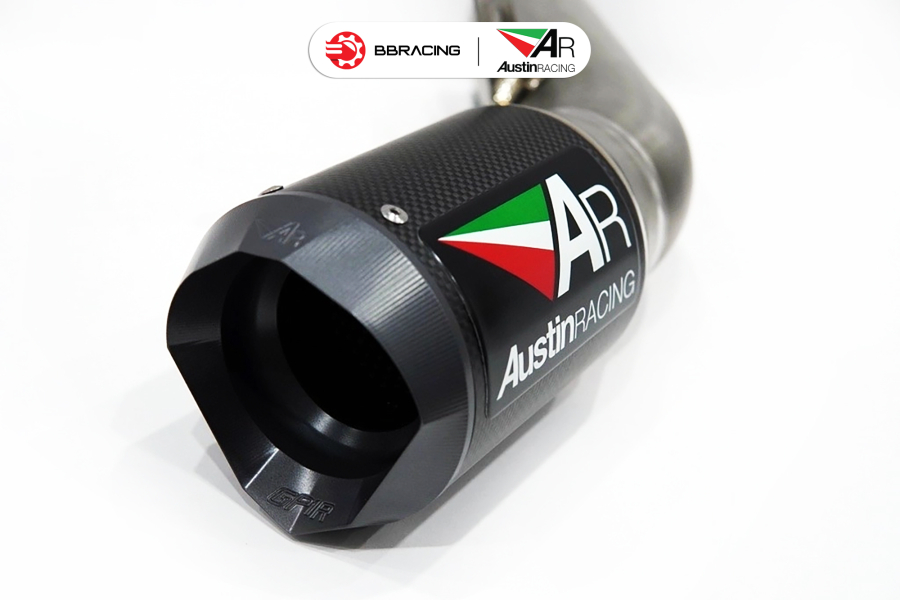 Austin Racing BMW S1000 RR 2015-16 - Slip On GP1R Carbon Graphite