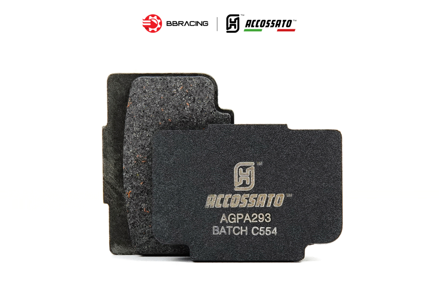 Bố thắng Accossato XA6H530, X206101, XB4S520 - Đĩa 30mm